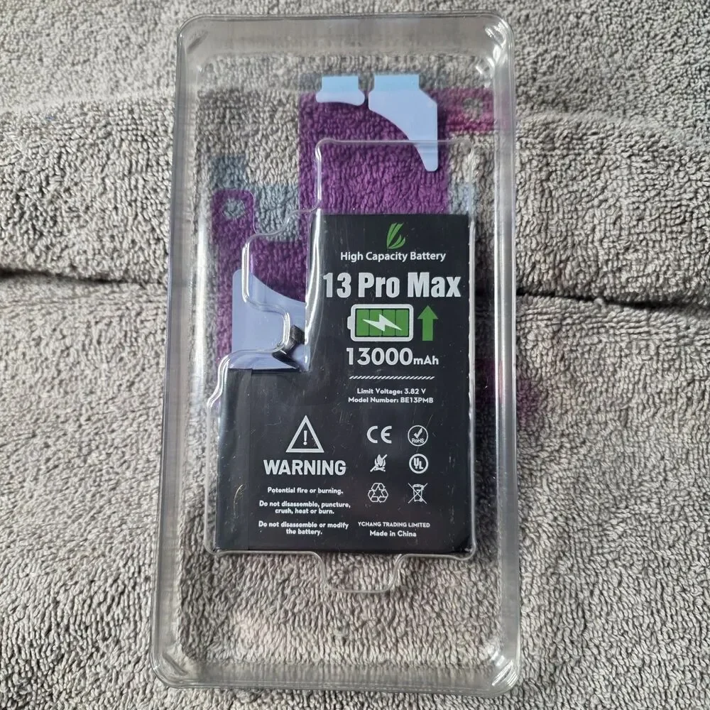 LL Trader High Capacity  13000mAh Battery Model BE13PMB for iPhone 13 Pro Max